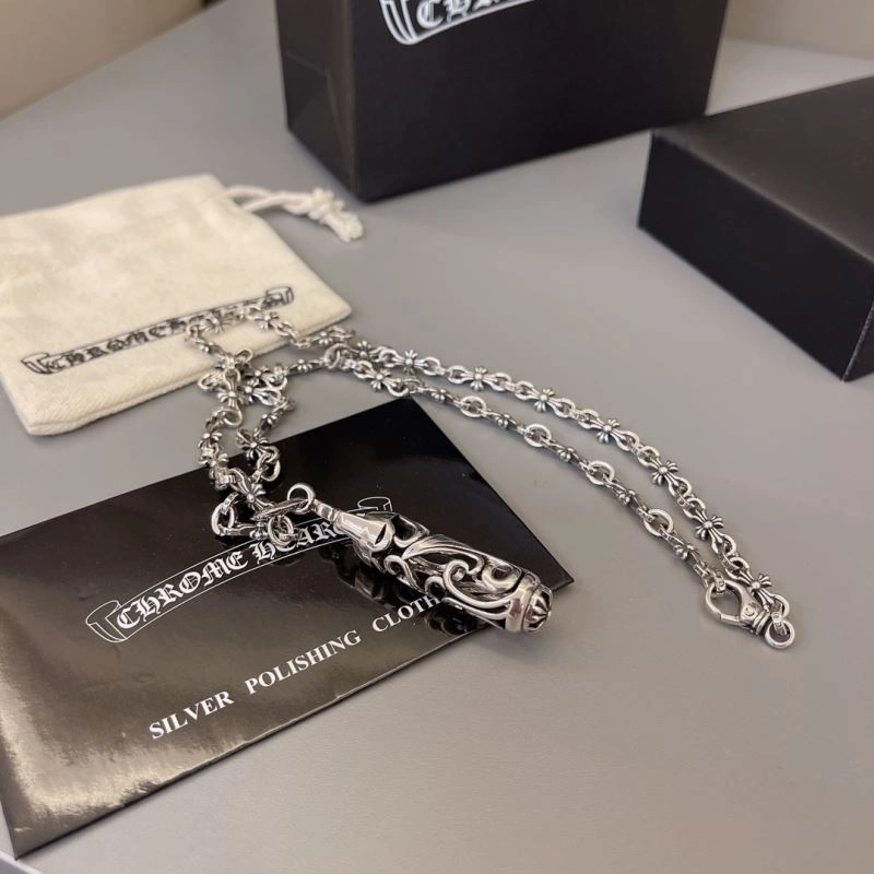 Effortless Chrome Hearts Necklaces 242214