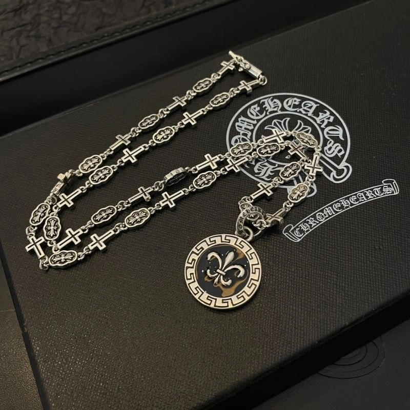Seasonal Chrome Hearts Necklaces 242204