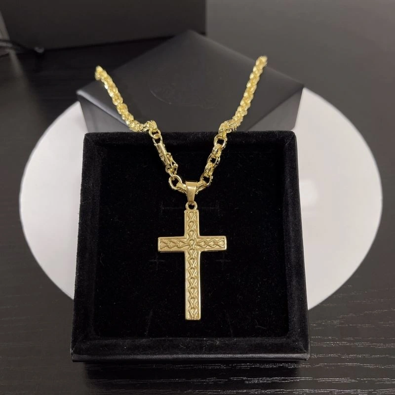 Cozy Chrome Hearts Necklaces 242209