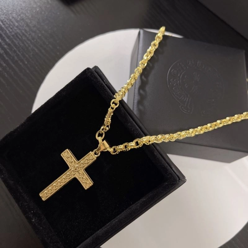 Cozy Chrome Hearts Necklaces 242209