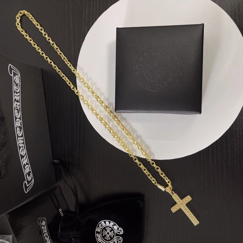 Cozy Chrome Hearts Necklaces 242209