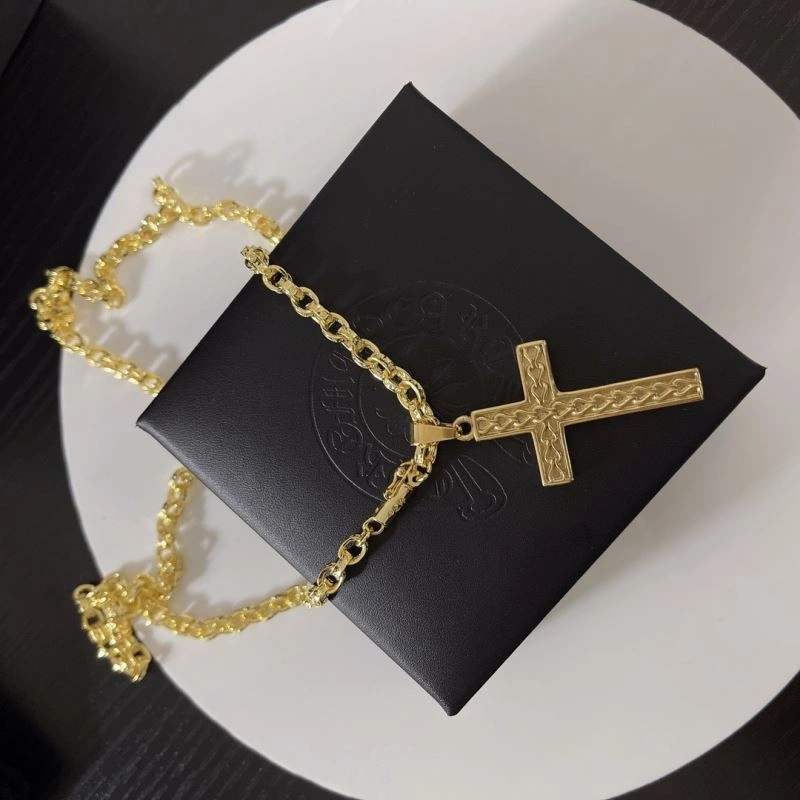 Cozy Chrome Hearts Necklaces 242209