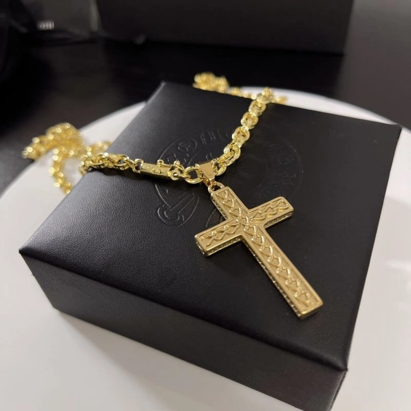 Cozy Chrome Hearts Necklaces 242209