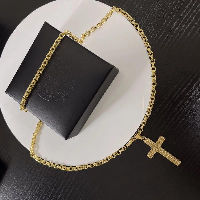 Cozy Chrome Hearts Necklaces 242209