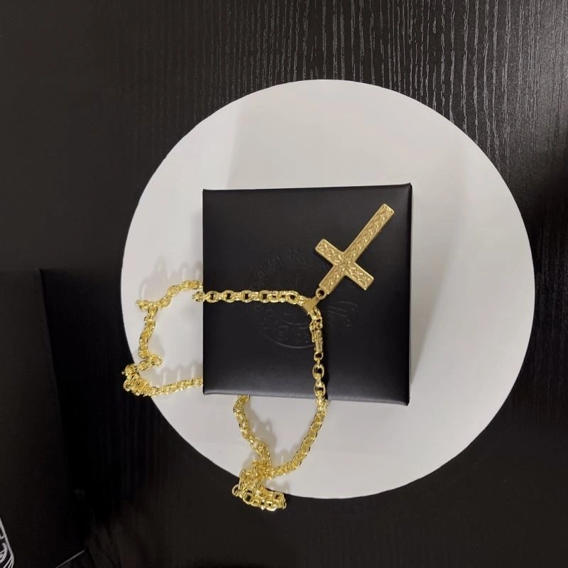 Cozy Chrome Hearts Necklaces 242209