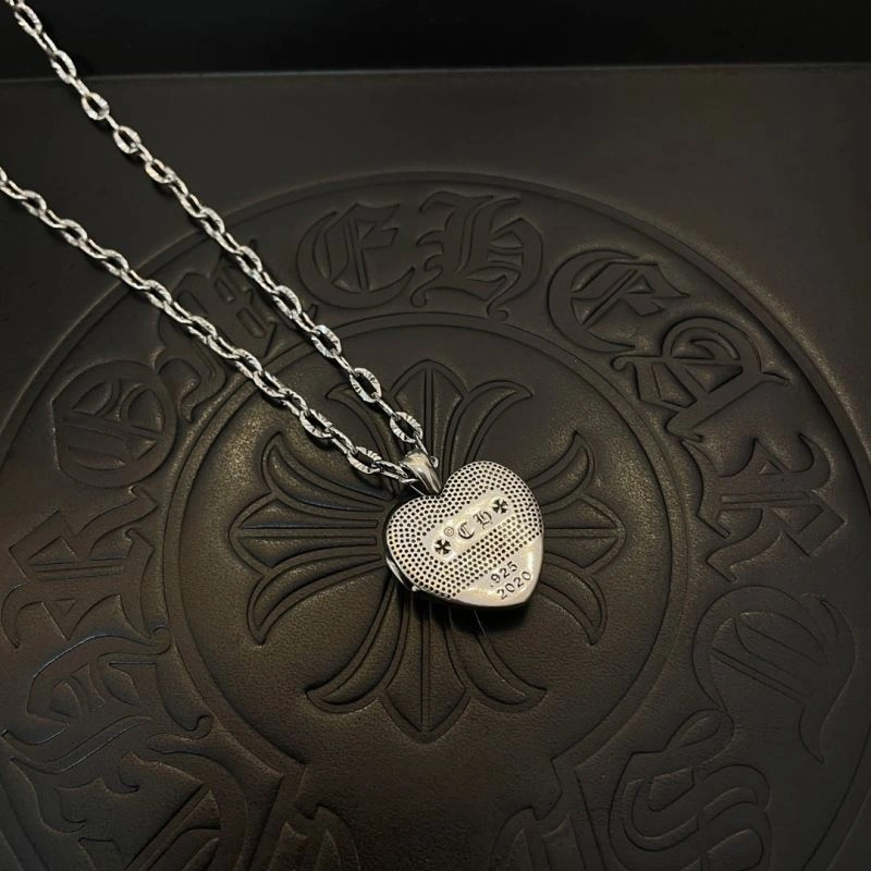 Cozy Chrome Hearts Necklaces 242192