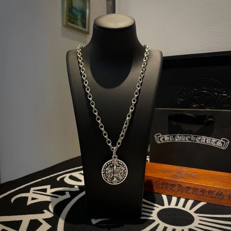 Refined Chrome Hearts Necklaces 242176