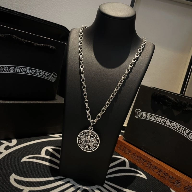 Refined Chrome Hearts Necklaces 242176