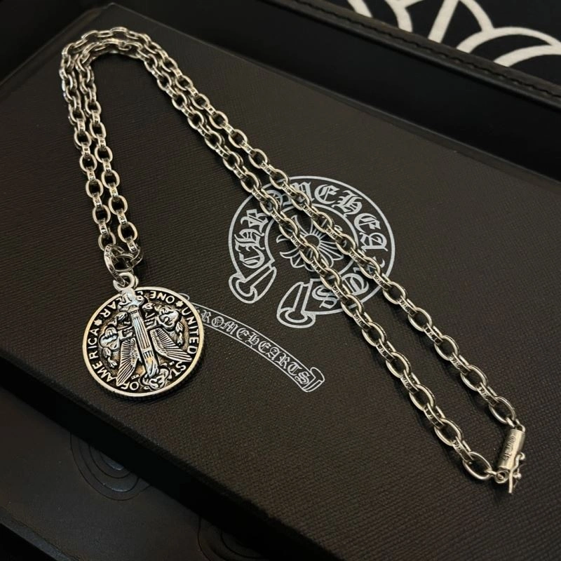 Refined Chrome Hearts Necklaces 242176