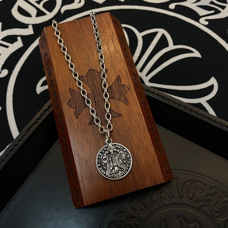 Refined Chrome Hearts Necklaces 242176