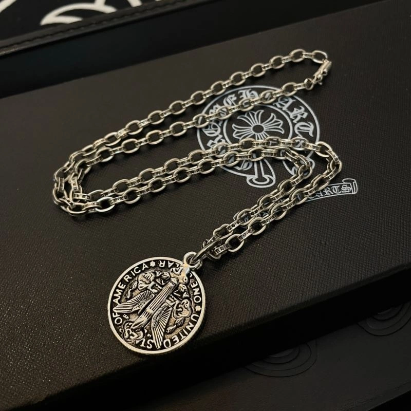 Refined Chrome Hearts Necklaces 242176