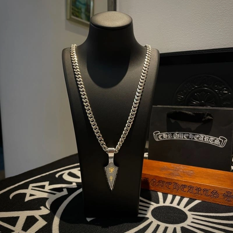 Comfortable Chrome Hearts Necklaces 242180