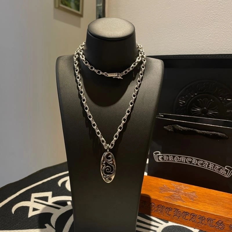 Comfortable Chrome Hearts Necklaces 242168