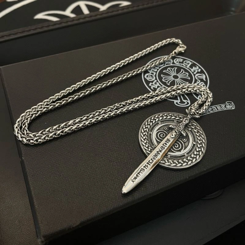 Seasonal Chrome Hearts Necklaces 242130