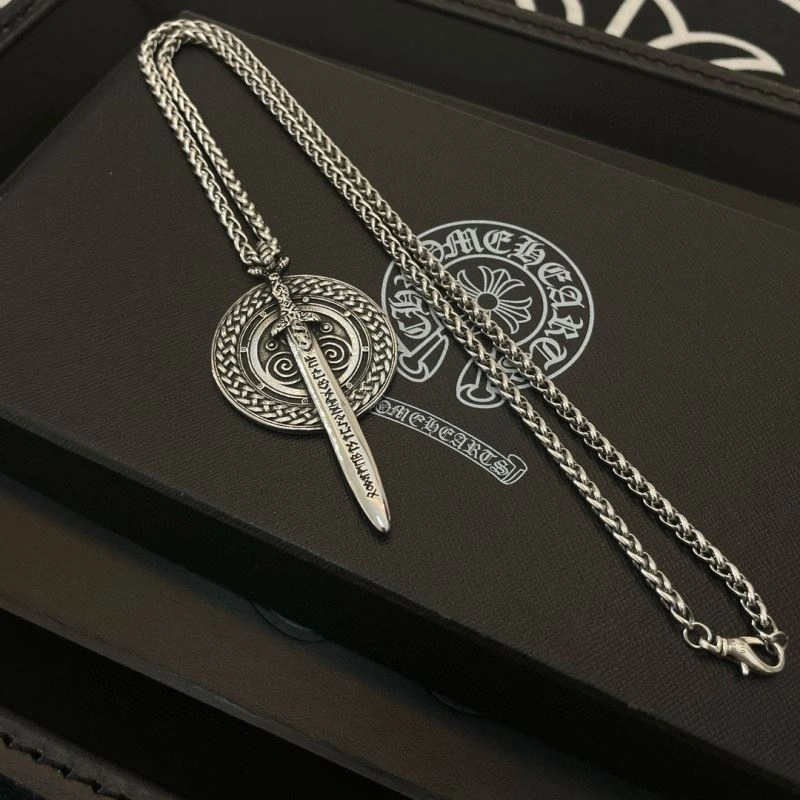 Seasonal Chrome Hearts Necklaces 242130