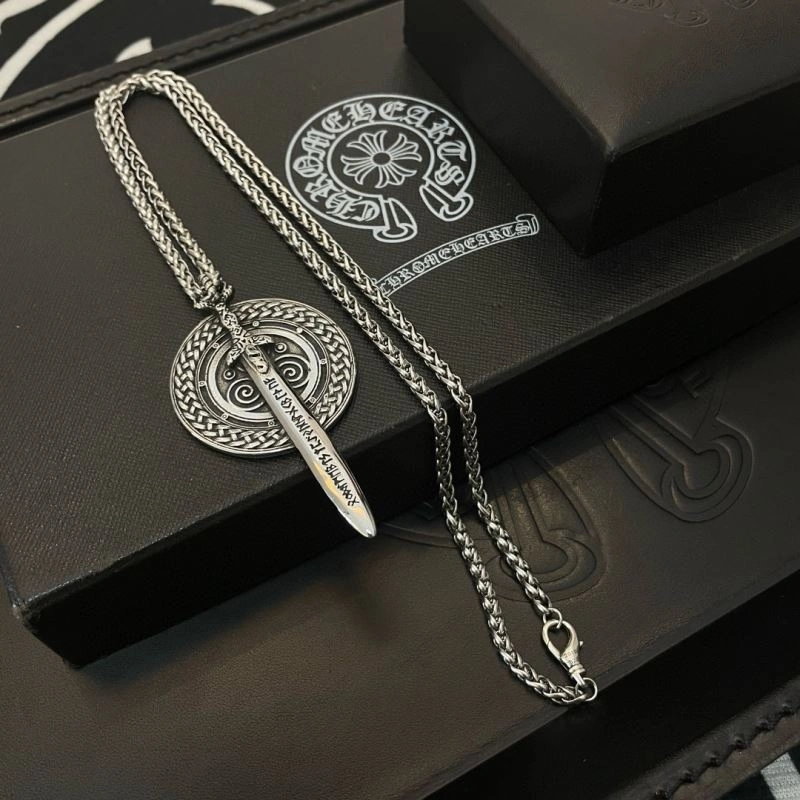 Seasonal Chrome Hearts Necklaces 242130