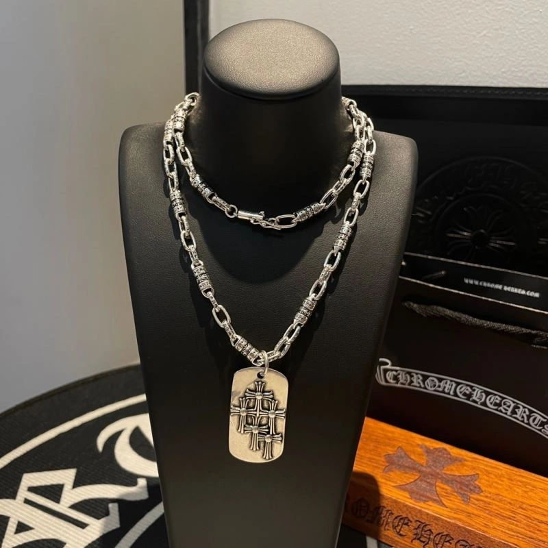 Seasonal Chrome Hearts Necklaces 242030