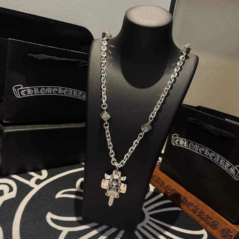 SmoothTexture Chrome Hearts Necklaces 242012
