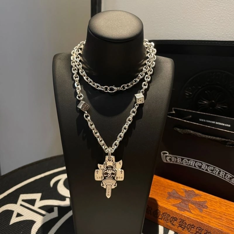SmoothTexture Chrome Hearts Necklaces 242012