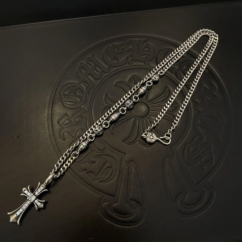 Cozy Chrome Hearts Necklaces 242006