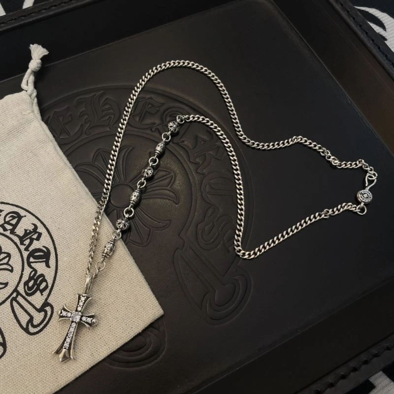 Cozy Chrome Hearts Necklaces 242006