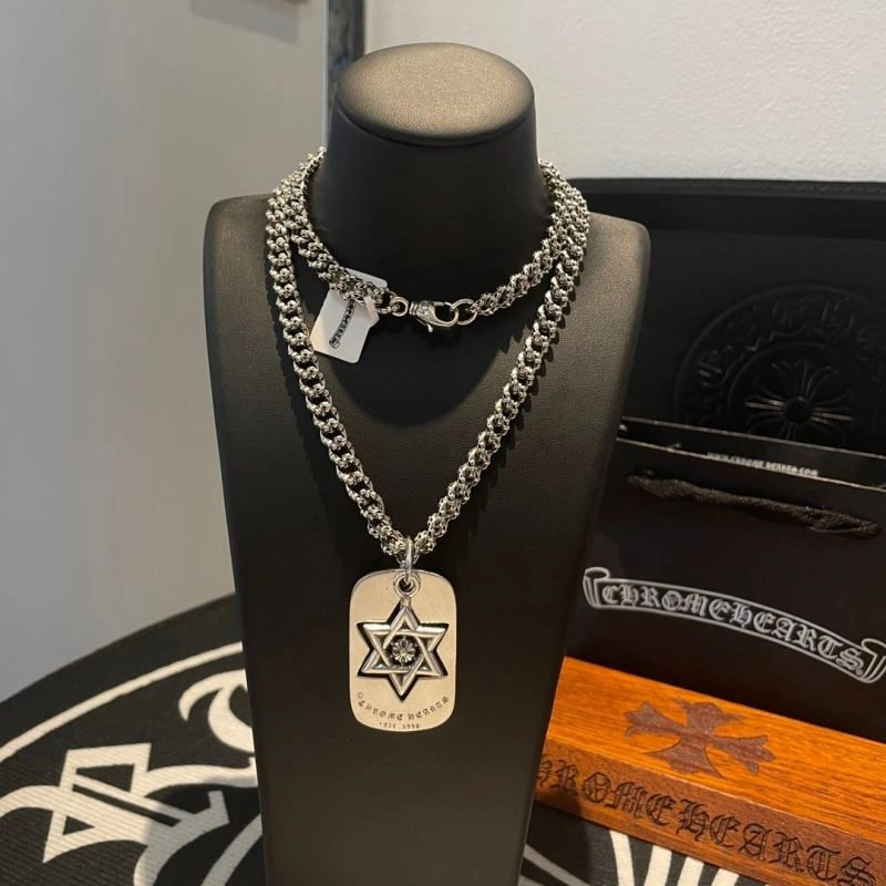 HighQuality Chrome Hearts Necklaces 241982