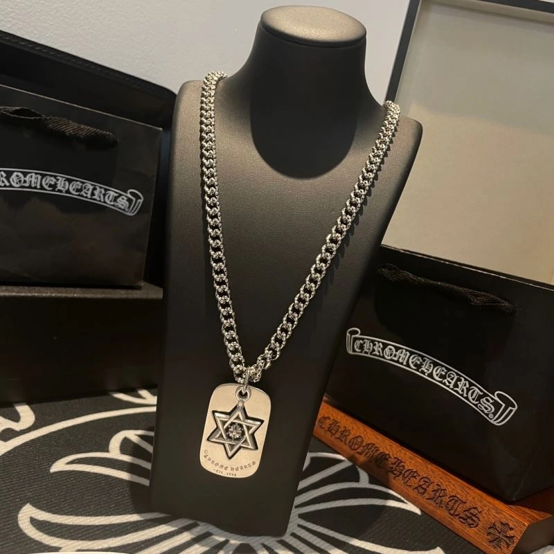 HighQuality Chrome Hearts Necklaces 241982