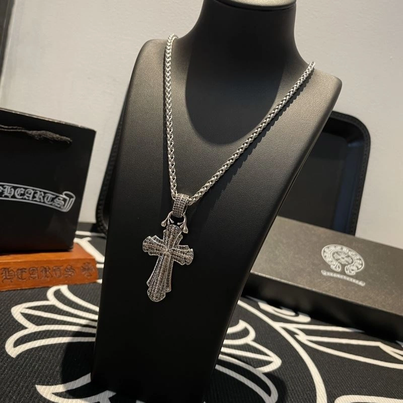 Bright Chrome Hearts Necklaces 242751