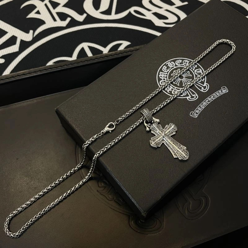 Bright Chrome Hearts Necklaces 242751
