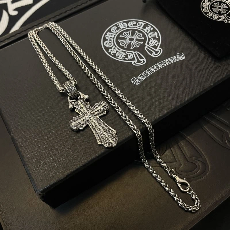 Bright Chrome Hearts Necklaces 242751