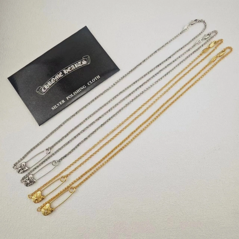 Compact Chrome Hearts Necklaces 242733