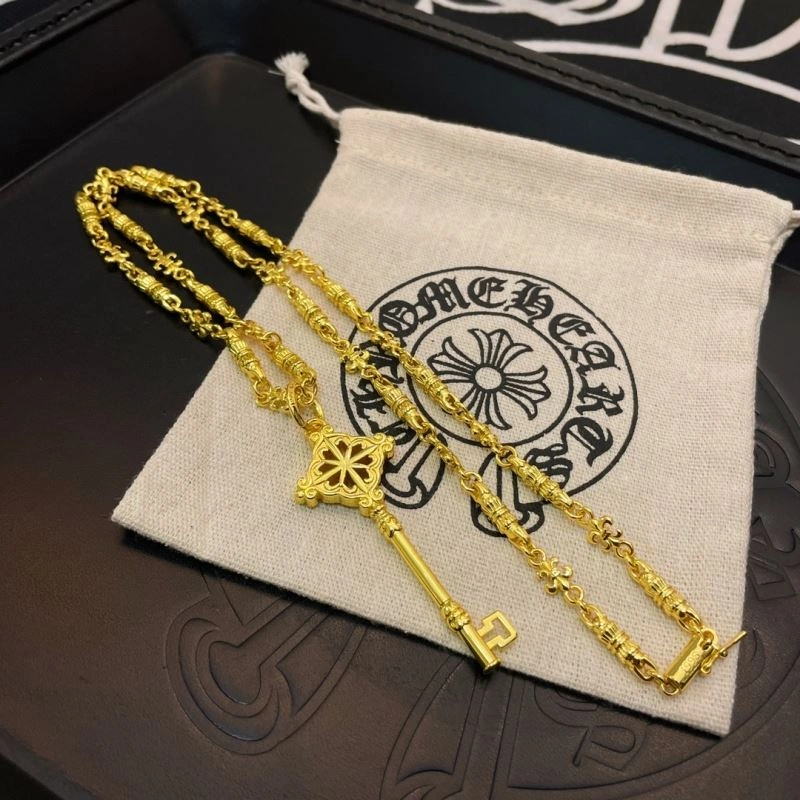 SmoothTexture Chrome Hearts Necklaces 242718