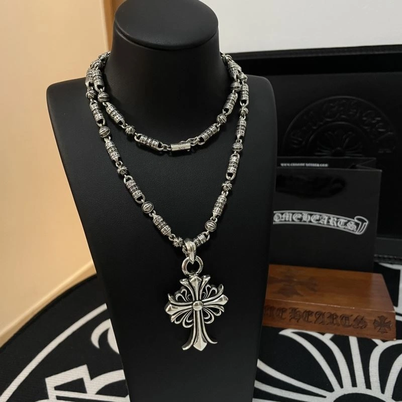 Seasonal Chrome Hearts Necklaces 242719
