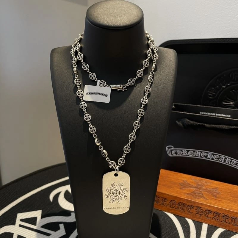 Bright Chrome Hearts Necklaces 242712