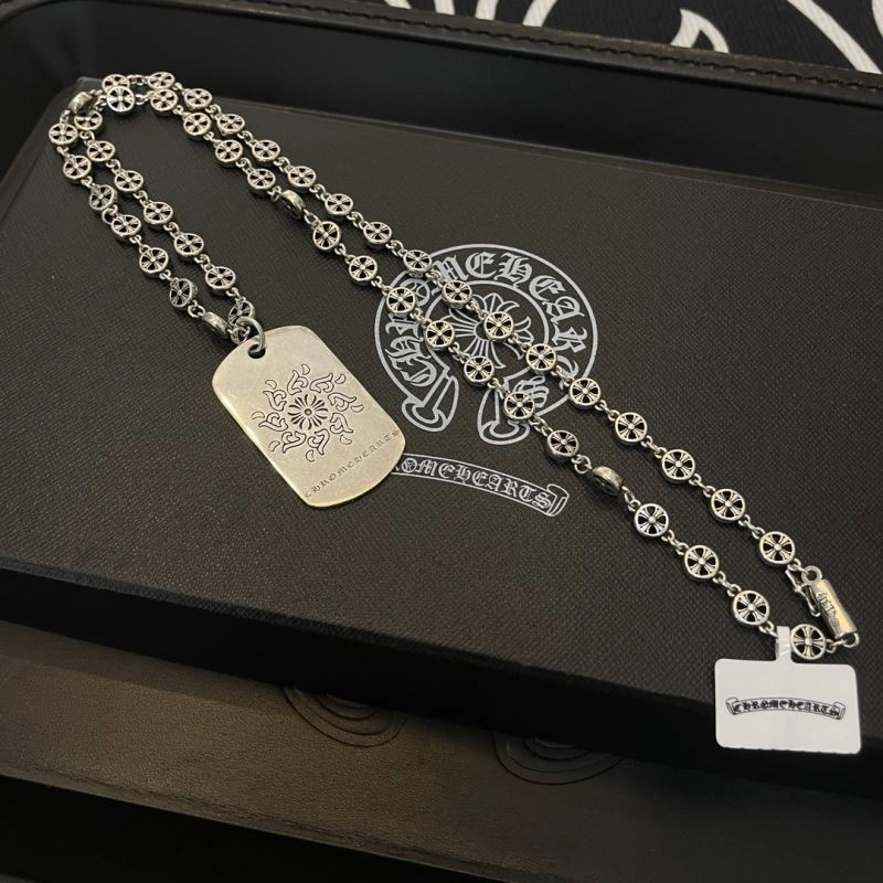 Bright Chrome Hearts Necklaces 242712