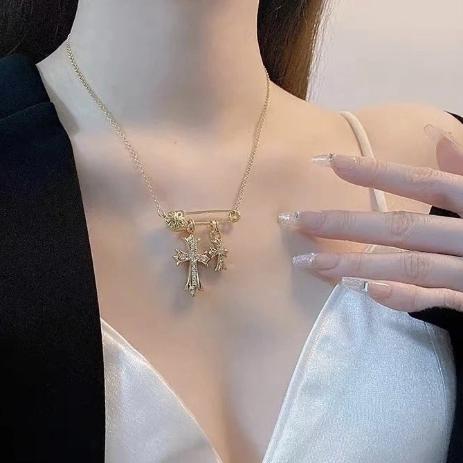 Upgraded Chrome Hearts Necklaces 242730