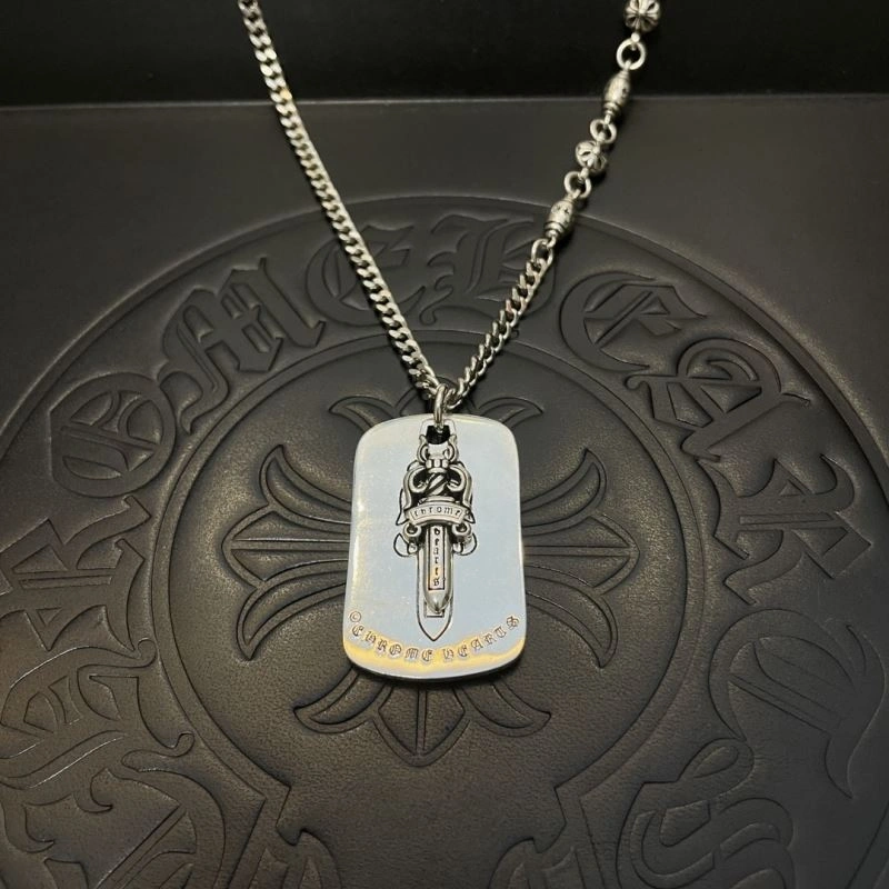 Sleek Chrome Hearts Necklaces 242686