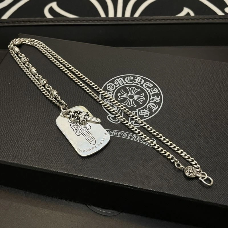 Sleek Chrome Hearts Necklaces 242686