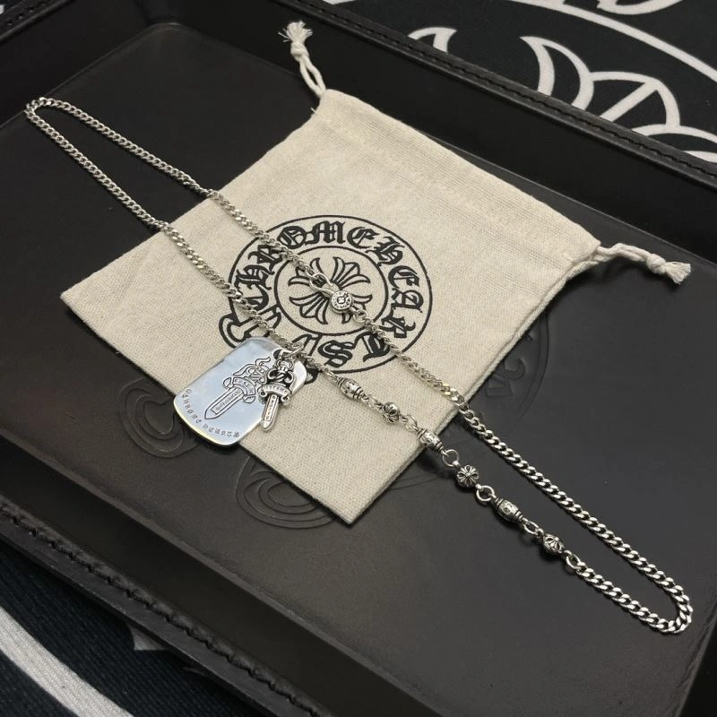 Sleek Chrome Hearts Necklaces 242686
