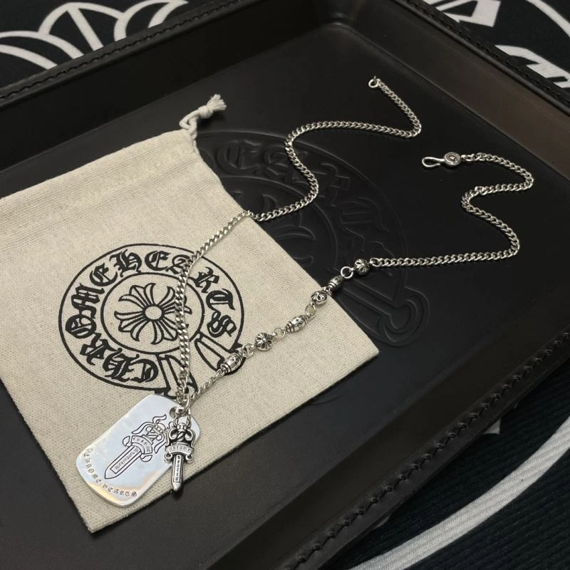 Sleek Chrome Hearts Necklaces 242686