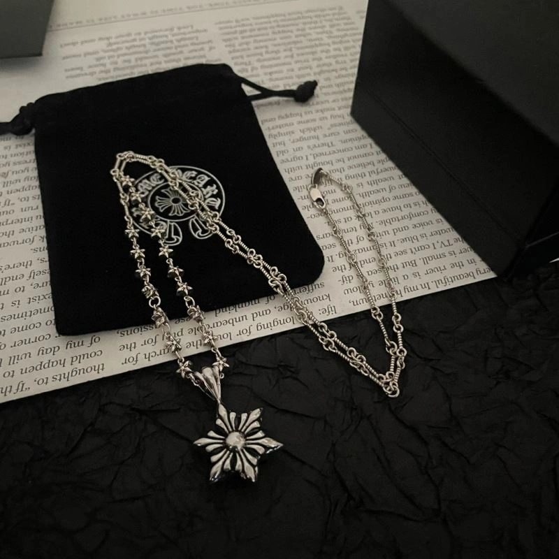 Packable Chrome Hearts Necklaces 242654