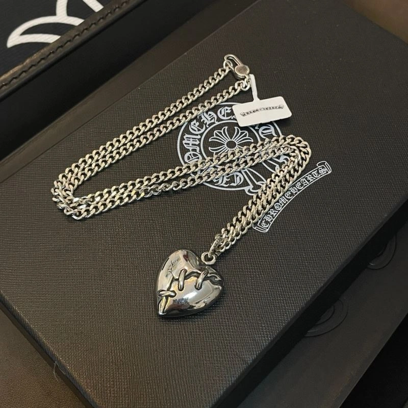 Bright Chrome Hearts Necklaces 242623