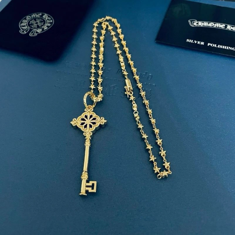 SmoothTexture Chrome Hearts Necklaces 242614