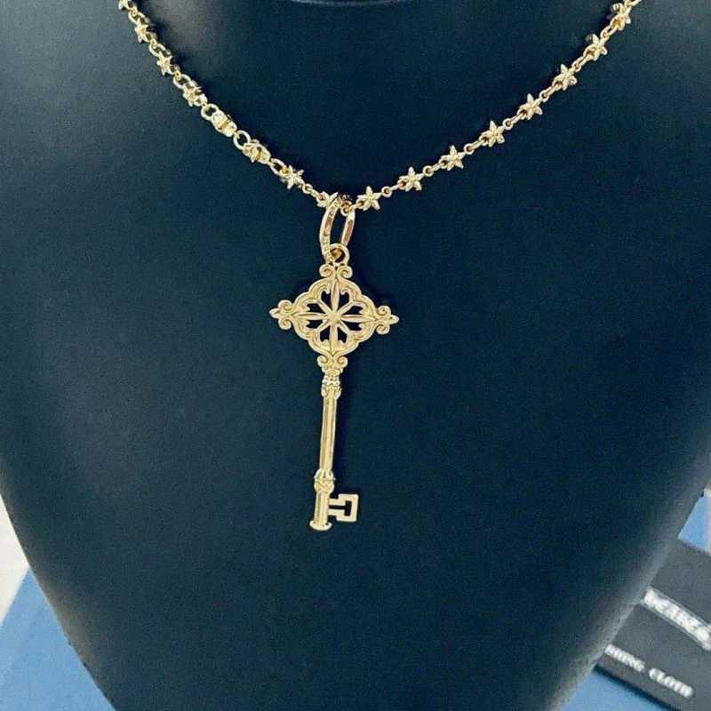 SmoothTexture Chrome Hearts Necklaces 242614