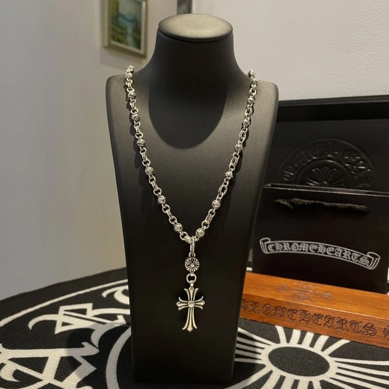 Refined Chrome Hearts Necklaces 242469