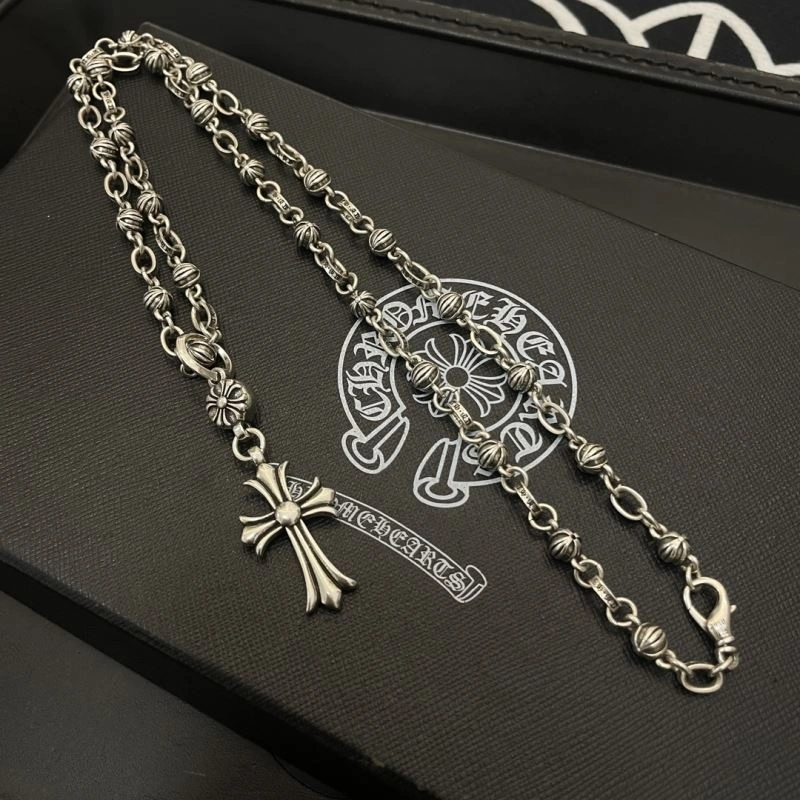 Refined Chrome Hearts Necklaces 242469
