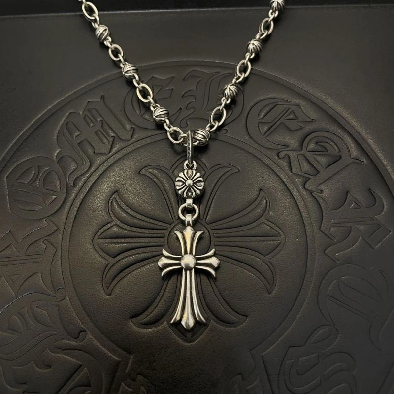 Refined Chrome Hearts Necklaces 242469