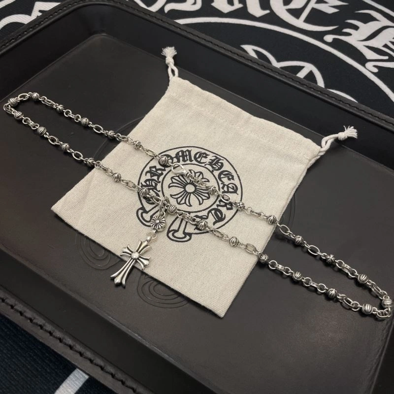 Refined Chrome Hearts Necklaces 242469