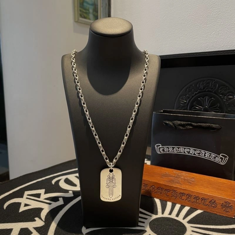 Comfortable Chrome Hearts Necklaces 242467