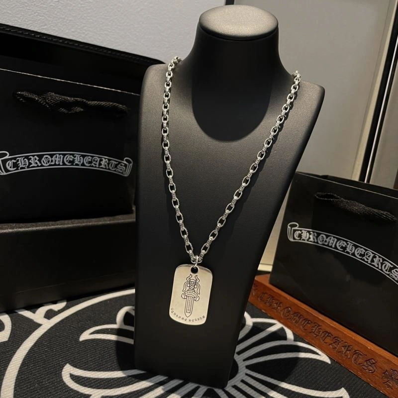 Comfortable Chrome Hearts Necklaces 242467